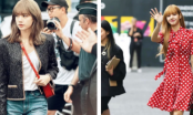 Mỹ nhân Hàn đi fashion week nước ngoài, đến Lisa cũng có lúc bị chê sến rện