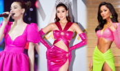 Những mỹ nhân cân đẹp màu hồng sến sẩm: Khánh Vân và Hà Hồ diện đẹp xuất sắc