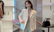 Chỉ với một mẫu quần, gái Hàn có muôn vàn cách mix đồ đơn giản mà đẹp miễn chê