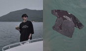 Sơn Tùng gây tranh cãi với hành động ném chiếc áo có tên MV bị phạt xuống biển