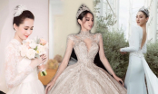Dàn hậu đọ sắc với váy cưới: Thùy Tiên như nữ hoàng, Tiểu Vy lộng lẫy