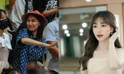 Hòa Minzy khiến fan thích thú với màn múa quạt trên khán đài để cổ vũ cho đội tuyển bóng rổ Việt Nam