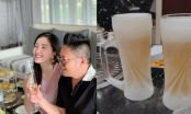 Lãng mạn như vợ chồng Bảo Thy: Trốn con đi hẹn hò theo phong cách Hàn Quốc, còn làm cốc bia cực chất
