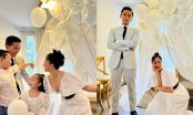 Phan Hiển - Khánh Thi tung ảnh gia đình, fan hâm mộ nghi chụp hình cưới