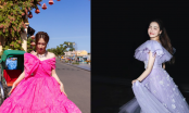 Hòa Minzy mê làm nàng công chúa đời thực, đi 10 show hết 9 show diện váy xòe bồng