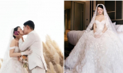 Minh Hằng khoe loạt ảnh sau đám cưới, tiết lộ cảm xúc của ông xã khi nhìn thấy vợ diện váy cô dâu