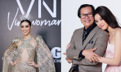 Xúc động khoảnh khắc bố Khánh Vân ôm hôn con gái trên thảm đỏ Miss Universe Vietnam