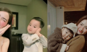 Con trai Hòa Minzy diện vest bảnh bao cực ra dáng 'soái ca nhí', lại còn cùng mẹ bắt trend siêu đáng yêu