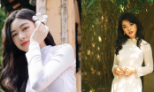 Ái nữ nhà sao Việt trong tà áo dài trắng: Con gái Quyền Linh xinh như Hoa hậu