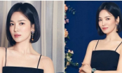 Song Hye Kyo diện váy hai dây là cực phẩm, bờ vai mắc áo khiến ai cũng xuýt xoa