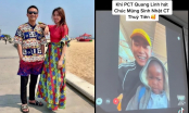 Thùy Tiên hạnh phúc khi nhận quà mừng sinh nhật đặc biệt của Quang Linh Vlogs từ Châu Phi