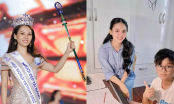 Con trai Lệ Quyên chúc mừng cô giáo Mai Phương đăng quang Miss World Việt Nam 2022
