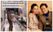 Hà Hồ khoe khoảnh khắc Kim Lý phục vụ đồ ăn cho vợ, cách xưng hô ngọt ngào khiến fan lụi tim