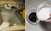 Bồn rửa bát bị tắc cứng: Dùng thứ có sẵn trong bếp này có thể thông tắc dễ dàng, không tốn tiền gọi thợ