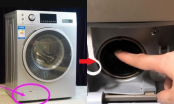 Máy giặt có 1 công tắc ẩn, bật lên là toàn bộ nước bẩn chảy ra: Nhiều người dùng lâu năm cũng không biết