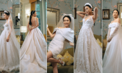 Những bộ váy cưới của sao Việt được chuẩn bị kỳ công nhất
