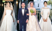 “Cô dâu lộng lẫy nhất tháng 10” gọi tên Đỗ Mỹ Linh, diện sương sương 5 chiếc váy cưới tiền tỷ