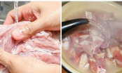 Thịt lợn càng chần qua nước sôi càng bẩn: Làm thêm 1 bước này chất bẩn, máu thừa tự động đào thải hết sạch