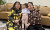 Đàm Thu Trang khoe khung ảnh gia đình 3 thế hệ, bà ngoại Suchin gây chú ý vì nhan sắc trẻ trung