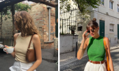 4 kiểu áo được các quý cô người Pháp vô cùng yêu thích ngày hè