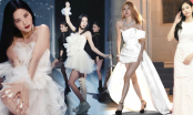 4 mỹ nhân BLACKPINK với váy trắng: Jisoo xinh như tiên tử, Jennie khí chất ngời ngời
