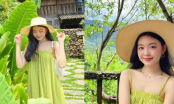 Học lỏm cách chọn váy đi biển xinh yêu như công chúa của con gái MC Quyền Linh