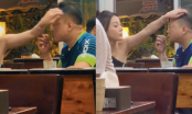 Phương Oanh và Shark Bình bị bắt gặp hẹn hò, nữ diễn viên chăm sóc bạn trai chu đáo