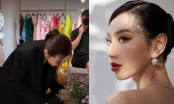 Là Hoa hậu đình đám thế giới, Thùy Tiên bất ngờ bị bóc lén lút lấy trộm thứ này của đồng nghiệp