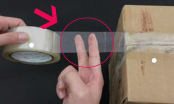 2 ngón tay cắt băng dính nhanh hơn dùng kéo: Kỹ năng thiết thực ai cũng nên biết