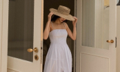 10 set váy trắng sành điệu giúp nàng hoàn thiện phong cách ngày hè