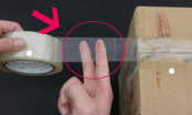 2 ngón tay cắt băng dính nhanh hơn dùng kéo: Kỹ năng thiết thực ai cũng cần phải biết