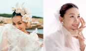 Xôn xao hình ảnh Thanh Hằng mặc váy cưới, nhan sắc cô dâu tương lai gây sốt