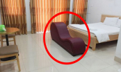 Tại sao khách sạn, nhà nghỉ thường để một chiếc ghế cong 'như cầu trượt', nó để làm gì?