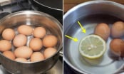 Vì sao luộc trứng nên cho thêm vài lát chanh: Hiệu quả bất ngờ, ai không biết thật phí