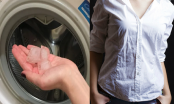 Bỏ vài viên đá lạnh vào máy giặt cùng quần áo bị nhăn và làm cách này, sẽ thấy điều kỳ diệu không ngờ