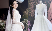 Váy cưới hoa tử đằng của Á hậu Phương Anh có gì đặc biệt?