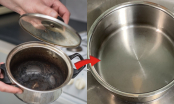 Làm sạch nồi chảo bị cháy đen: Đổ thứ nước này vào đun sôi là sạch, không tốn công cọ rửa