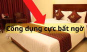 Tại sao giường khách sạn luôn có một tấm vải trải ngang: Công dụng bất ngờ, không biết thật phí