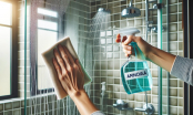 Không cần dung dịch tẩy rửa, 3 nguyên liệu này giúp cửa kính nhà tắm sạch bóng như mới