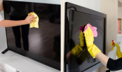 Lau tivi bằng giấy ăn hay nước lã là sai lầm, dùng thứ này mới sạch bụi, không xước màn hình