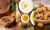 6 thực phẩm quen thuộc giàu omega-3 giúp bảo vệ gan, tốt cho não bộ và xương khớp