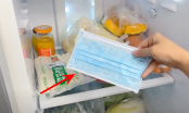 Tiện tay bỏ chiếc khẩu trang vào tủ lạnh, lợi ích khiến người người kinh ngạc