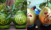 Có nên mua bưởi và các trái cây mạ vàng, khắc chữ, hình thù độc lạ thắp hương không?