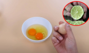 Vắt vài giọt chanh vào trứng rồi mới cho vào chảo rán, lơi ích bất ngờ không phải ai cũng biết