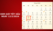 Xem giờ tốt xấu ngày 12/2/2024 - mùng 3 Tết Giáp Thìn, xem lịch âm ngày 12/2/2024