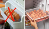 Bảo quản trứng ở cánh cửa tủ lạnh là sai lầm: Muốn trứng tươi ngon lâu phải làm cách này