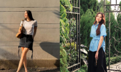 Học lỏm 10 set chân váy của Hồ Ngọc Hà và Phạm Thanh Hằng để F5 phong cách của bản thân