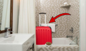 Tại sao cần đặt vali vào phòng tắm ngay khi nhận phòng khách sạn? Việc này có thể giúp bạn tránh nhiều rắc rối