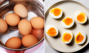 Luộc trứng bao nhiêu phút để có trứng lòng đào dẻo thơm, béo ngậy?
