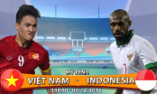 Link xem trực tiếp trận bán kết lượt về AFF Cup Việt Nam vs Indonesia 19h00 ngày 7/12